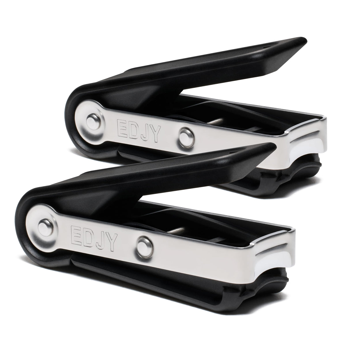 EDJY front view showing black cutter and ergonomic lever for precise trimming