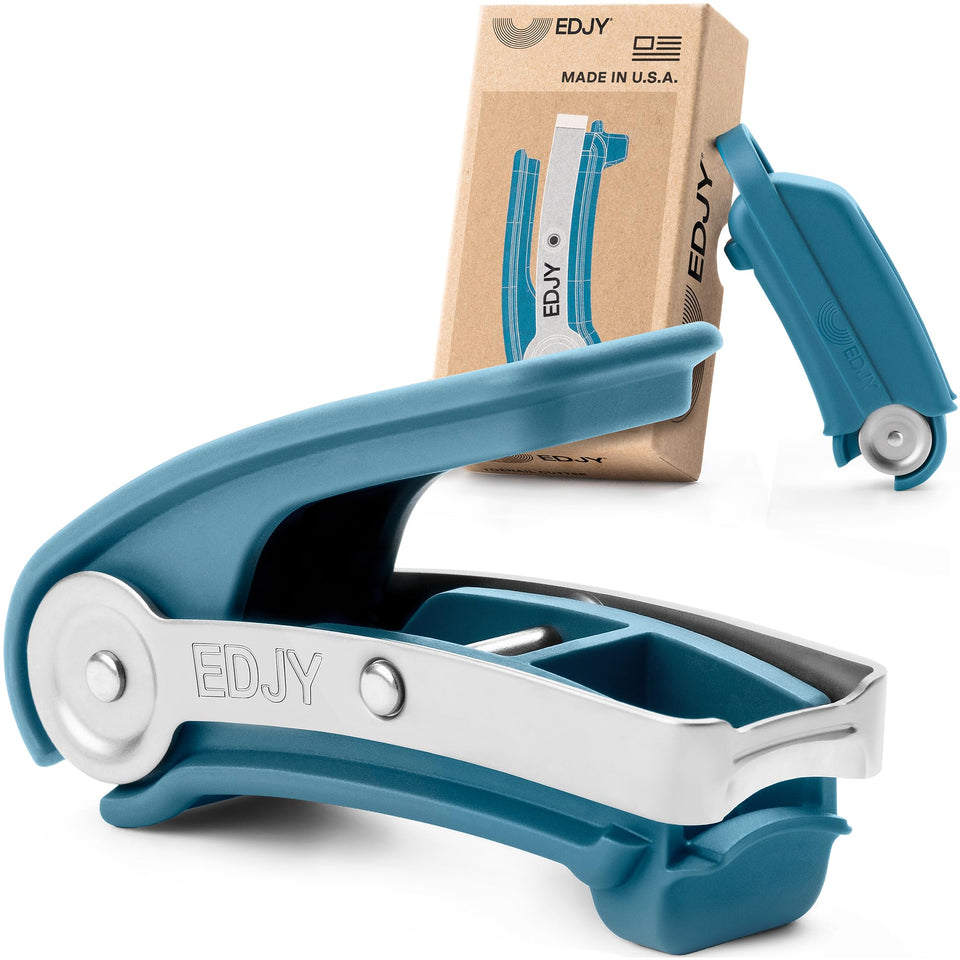 EDJY front view of toenail cutter showing ergonomic shape and easy grip benefit