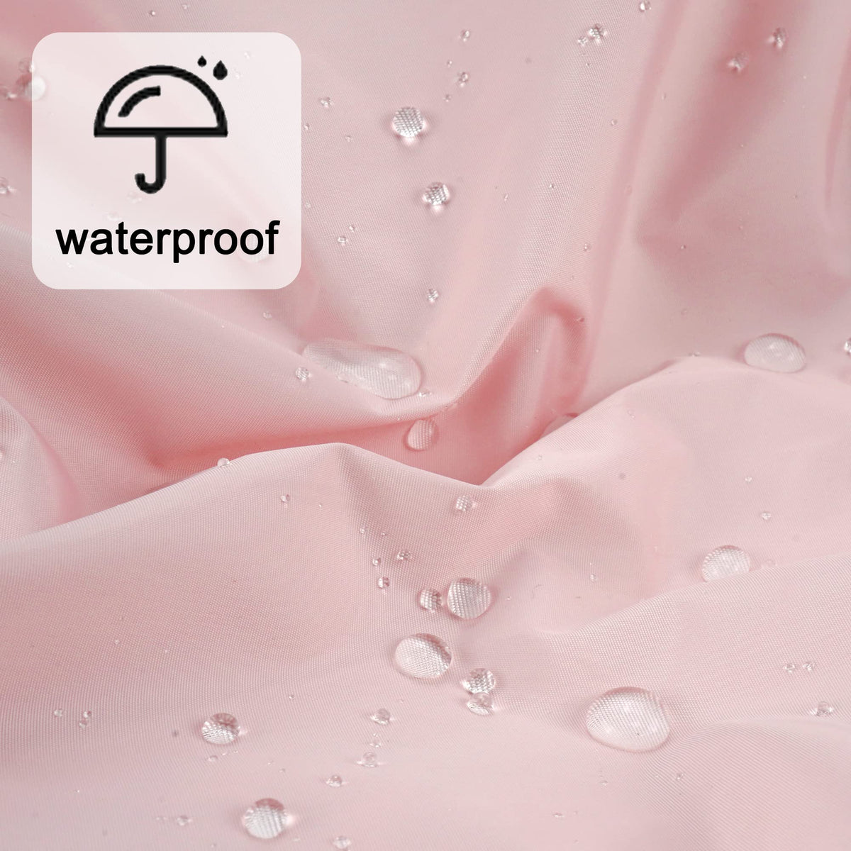 Edoneery shower cap in bathroom scene protecting hairstyle and adding style