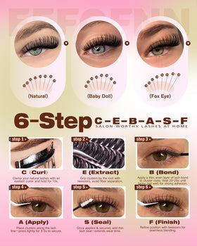 Eefofnn before-and-after comparison showing added volume and defined eyes