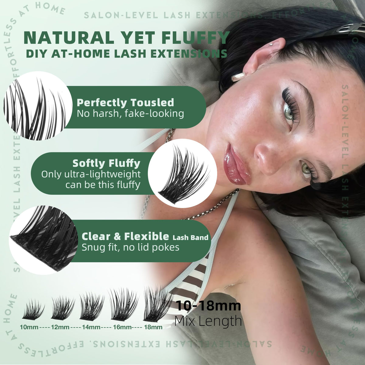Eefofnn close-up of faux-mink fibers highlighting soft texture for comfortable wear