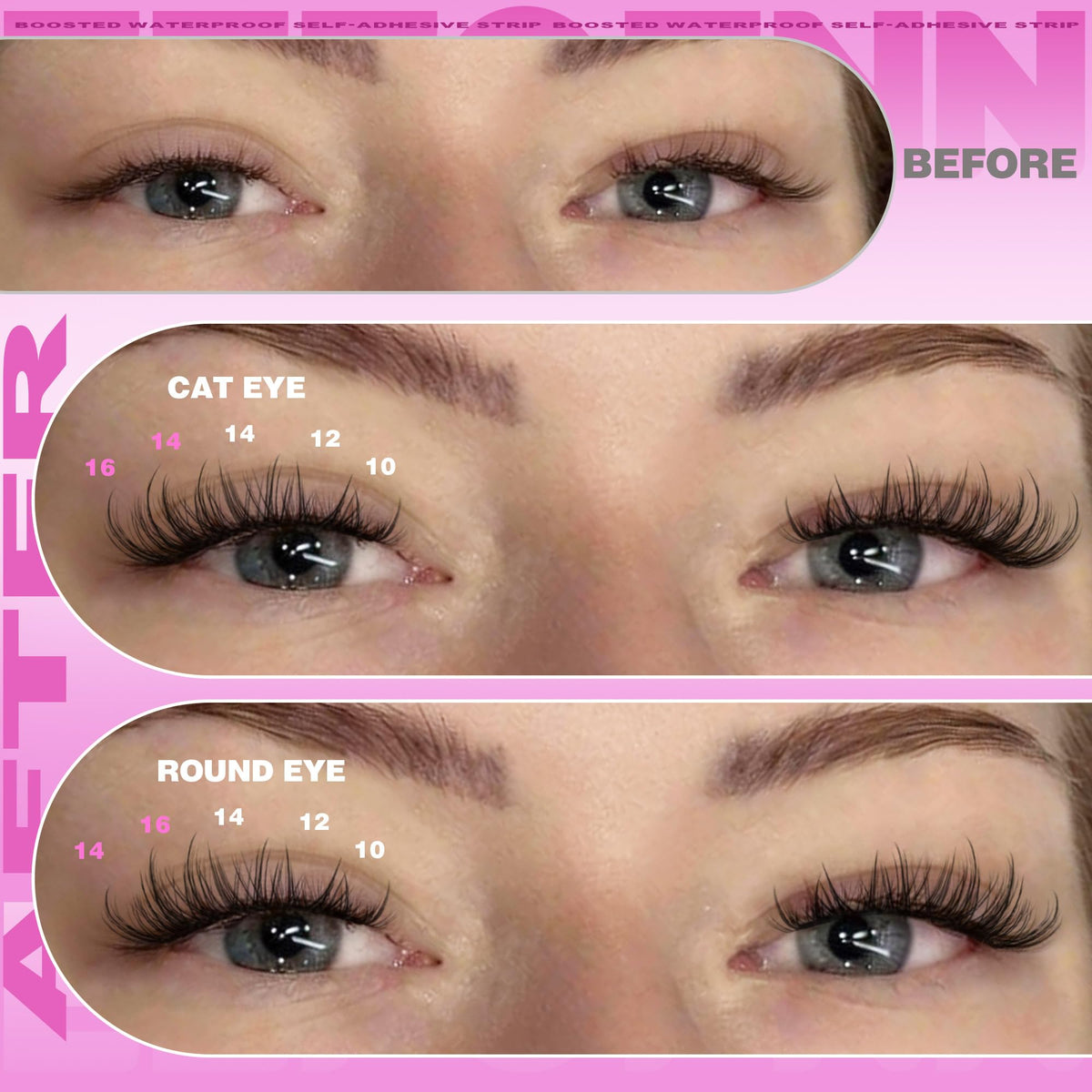 eefofnn eye with 16mm clusters focused on outer-corner lift and drama