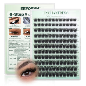 Eefofnn front packaging showing Enchantress lash clusters and neat layout for clear choice