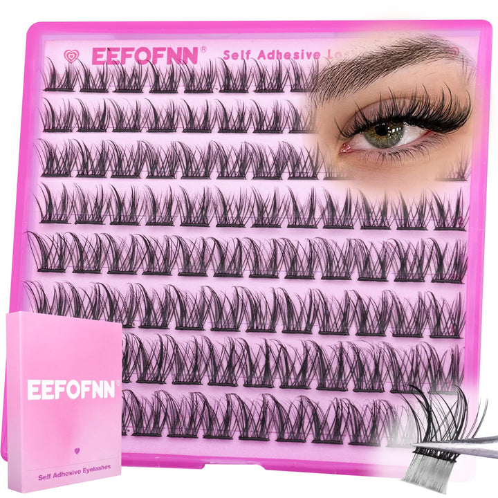 eefofnn front packaging showing product and compact case for easy storage