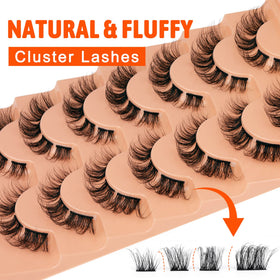 Eefofnn outer-corner clusters demonstrating cat-eye elongation
