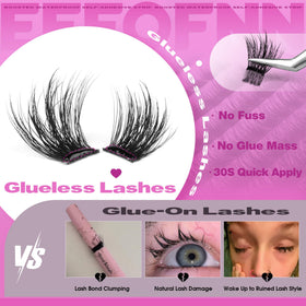 Eefofnn faux mink fiber texture detail for lightweight comfort
