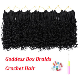 EERYA close-up of pre-looped braid roots highlighting quick attachment