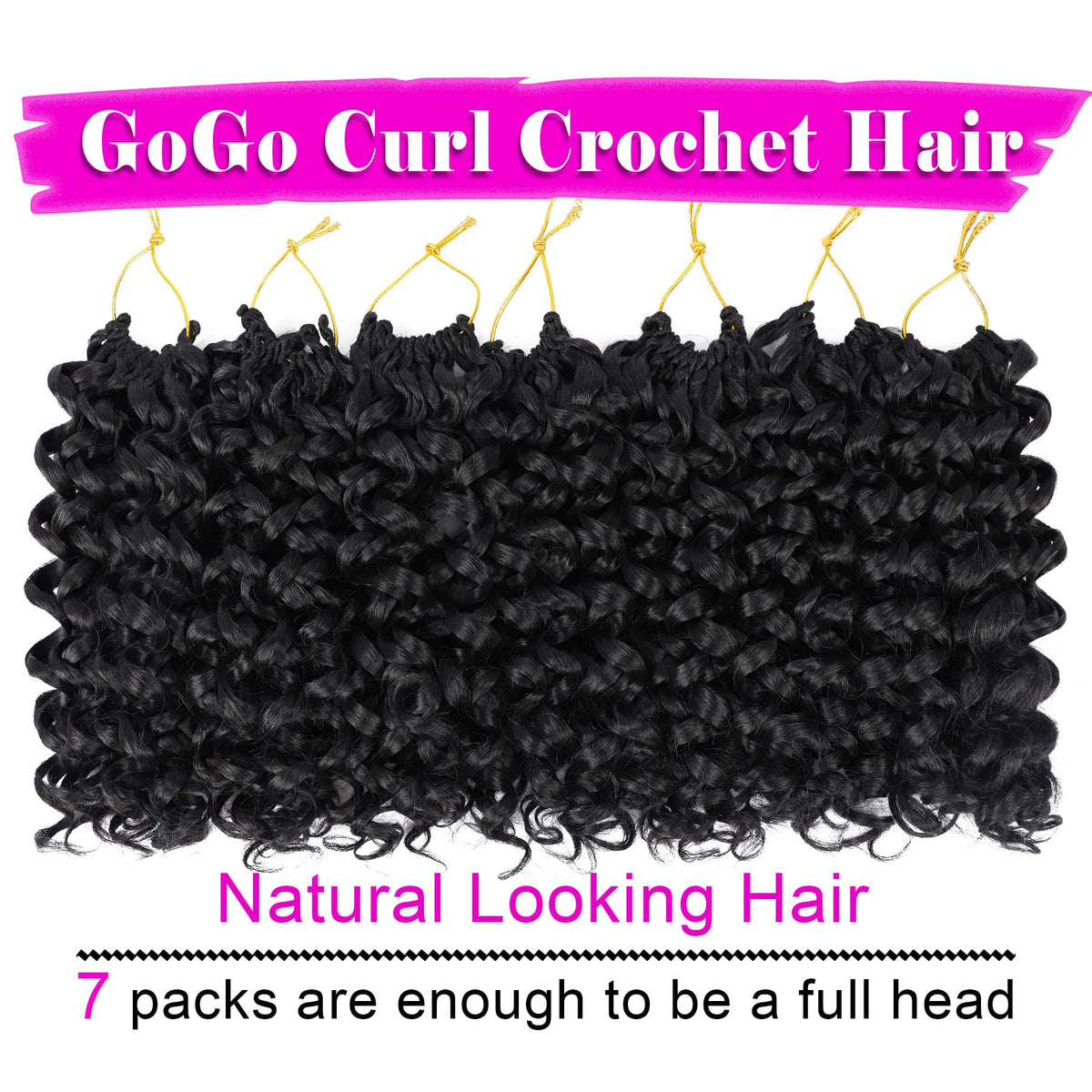 EERYA close-up of water-wave curl texture showing soft, natural-feeling synthetic fiber