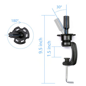 EERYA shown next to ruler to illustrate compact size and portability benefit