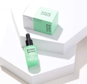 Eight Saints serum dropper dispensing clear texture for fast absorption