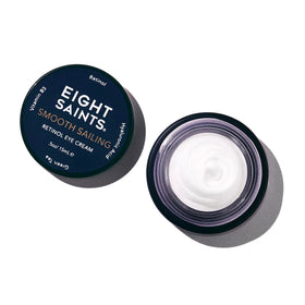 Eight Saints front jar showing clean packaging and product benefit