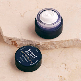 Eight Saints hyaluronic acid visual conveying hydration and plumping