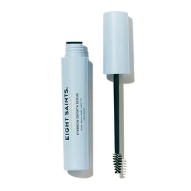 Eight Saints front packaging showing compact serum bottle for easy travel benefit