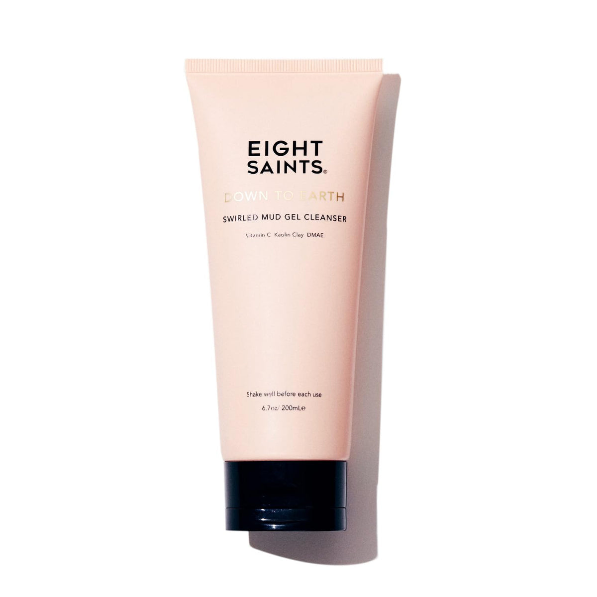 Eight Saints front bottle showing product label and clear gel benefits