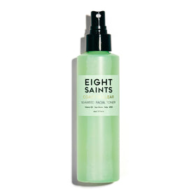 Eight Saints front bottle view showing clean packaging and benefits