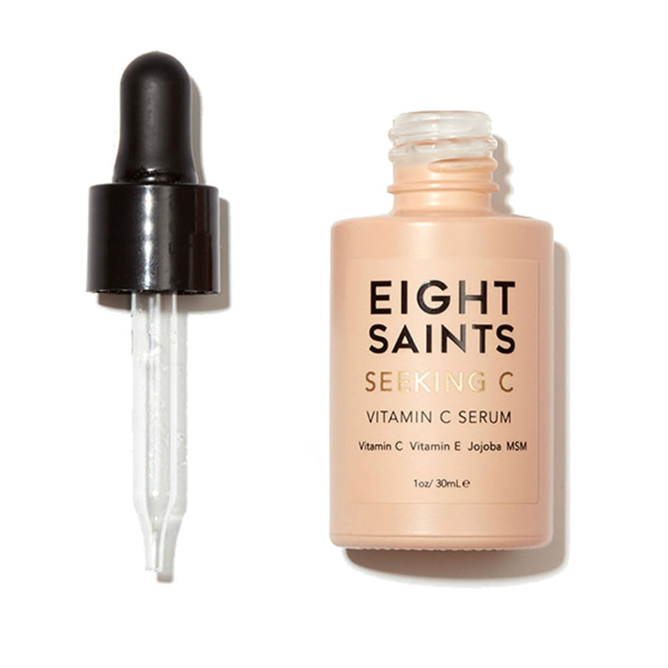 Eight Saints front packaging showing clean bottle and brand for clear identification and trust