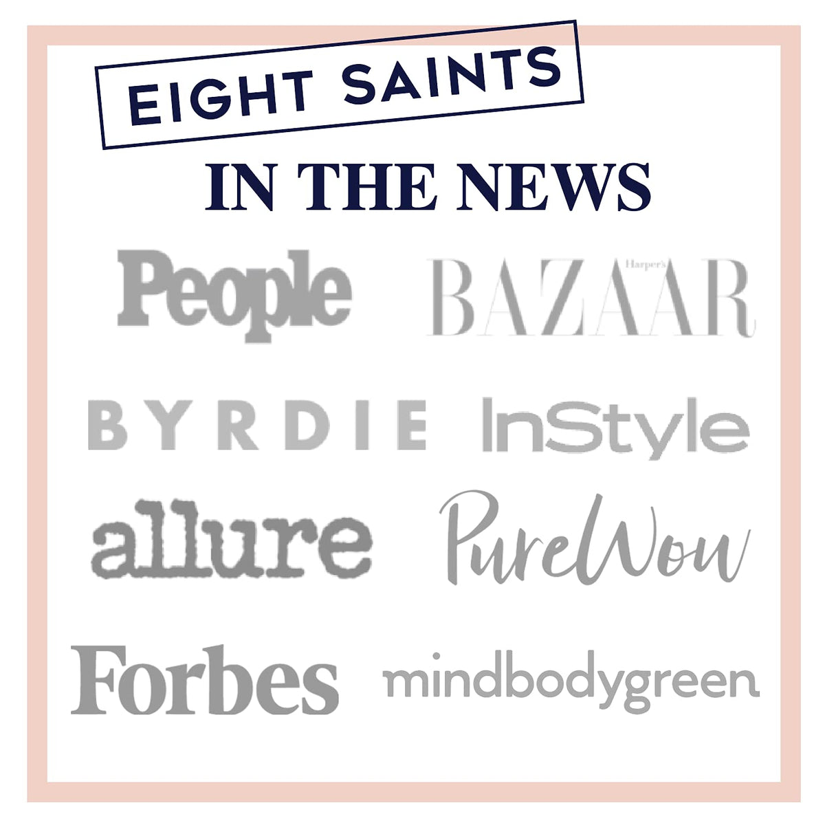 Eight Saints label detail highlighting key ingredients and transparency