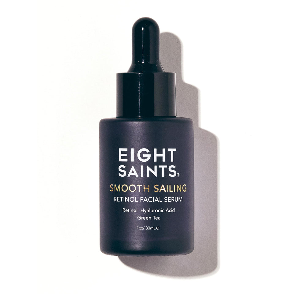 Eight Saints front packaging showing bottle and label, clear product identification and trust