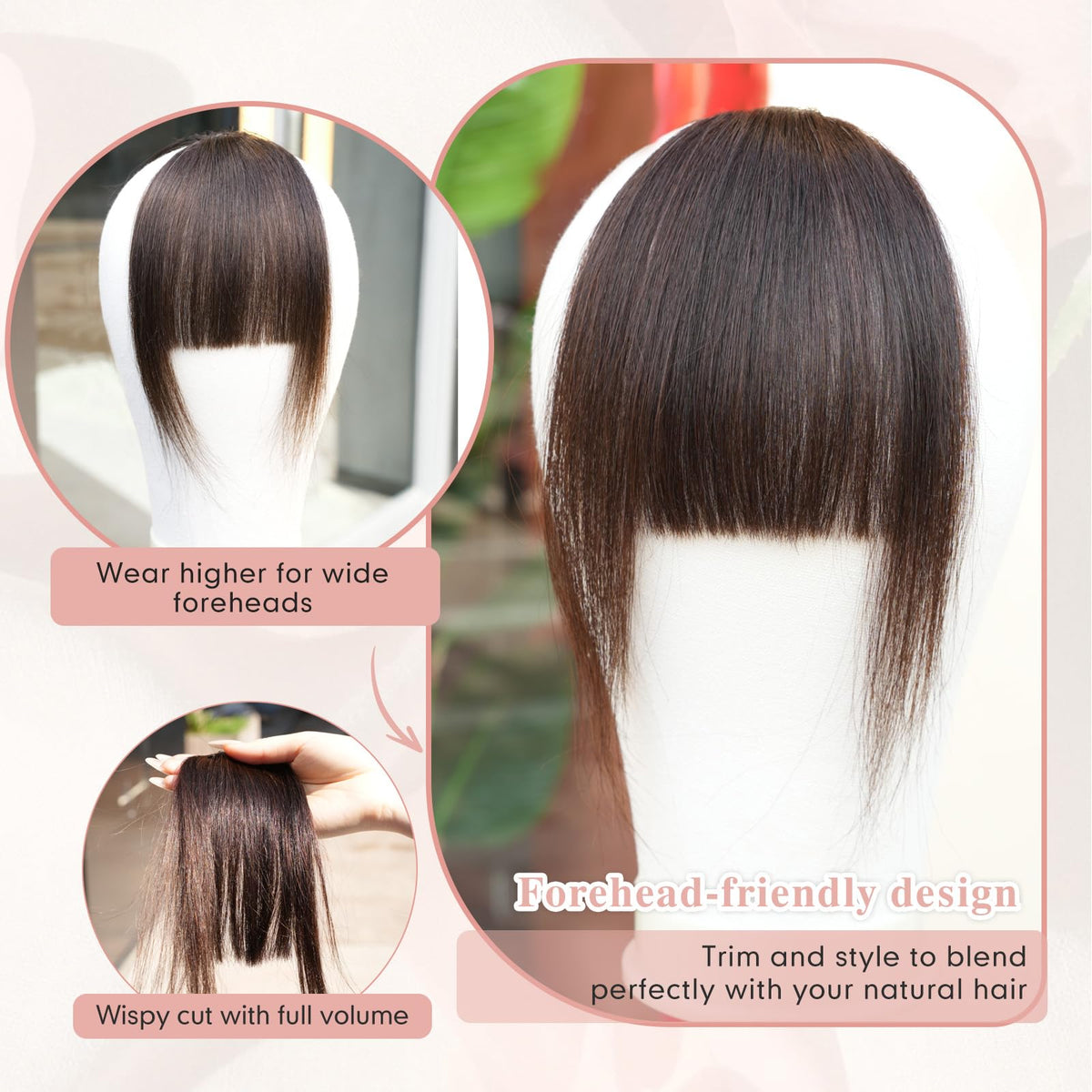 EINAEY temples detail blending at hairline for undetectable finish