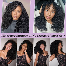 EINbeauty model wearing high ponytail to show secure styling benefit