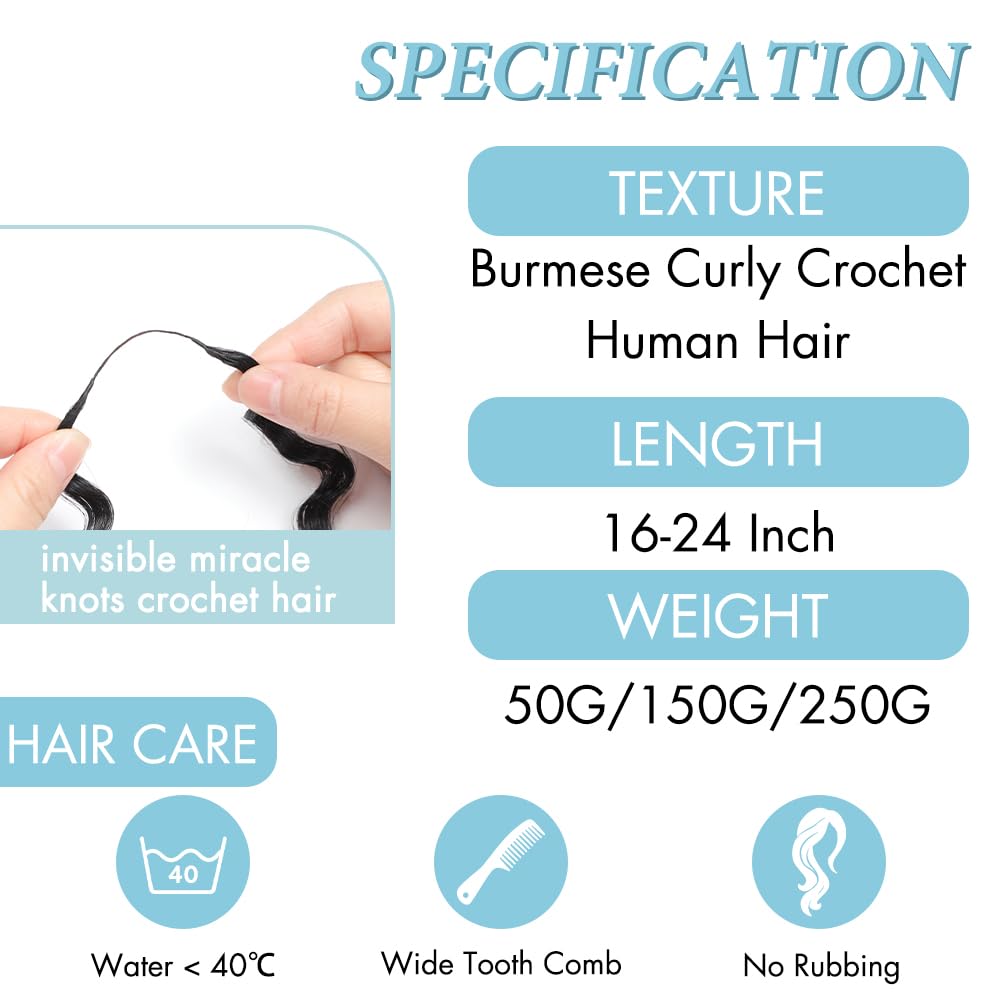 EINbeauty invisible miracle knots detail for seamless scalp appearance