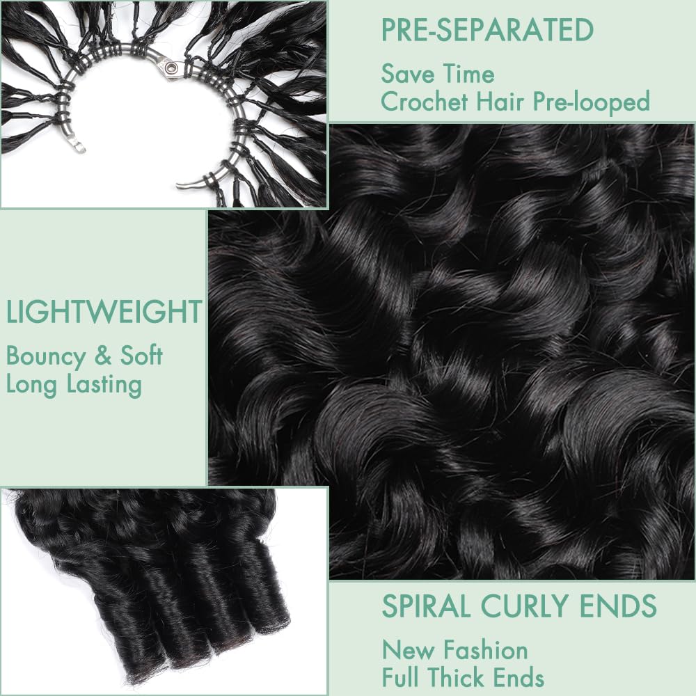 EINbeauty pre-separated strands laid out for easy beginner installation