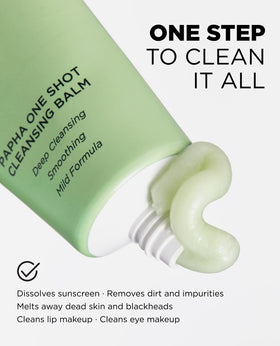 EITHER& PAPHA sherbet texture close-up illustrating soft balm consistency for easy melting