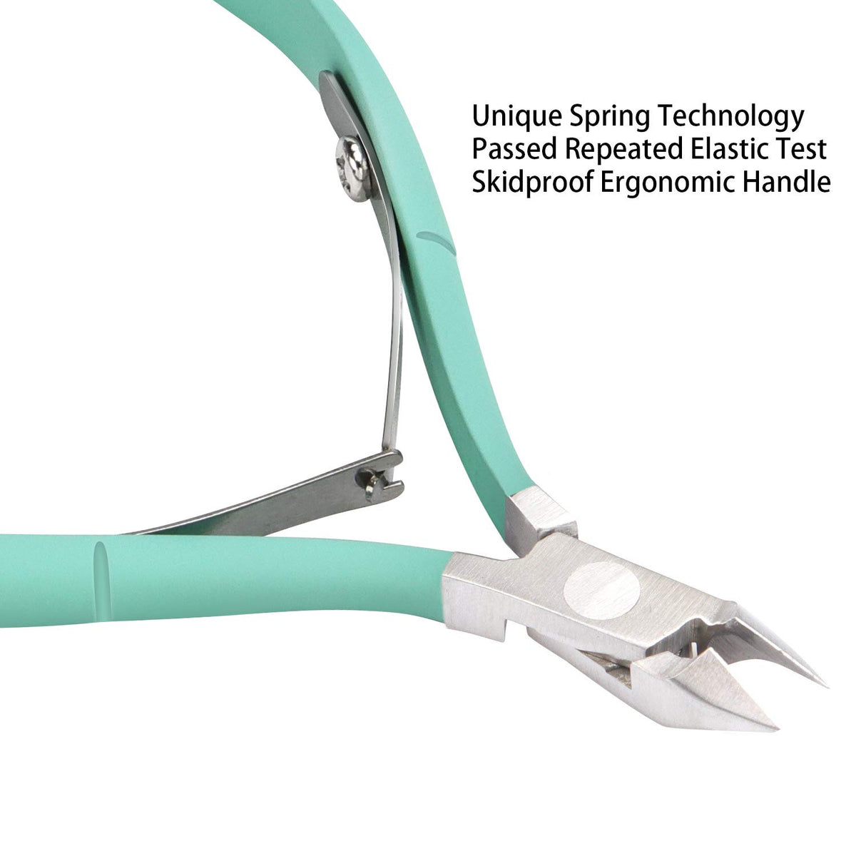 Ejiubas dual-end view showing cutter and curved pusher for combined trimming and pushing