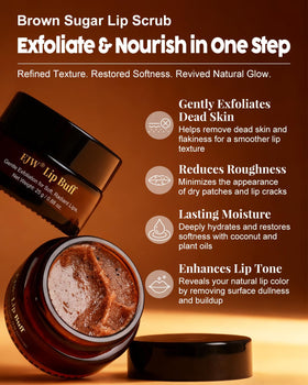 EJW application on lips demo demonstrating gentle buffing and softer finish