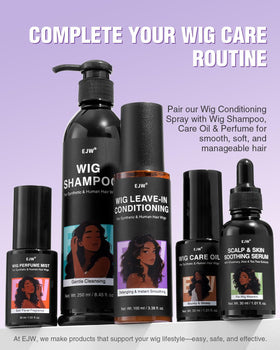 EJW wearer using spray for touchup, preserves natural movement and shine