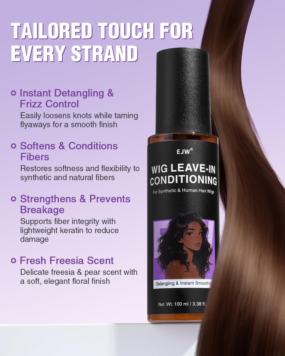 EJW spray mist close-up demonstrating fine mist for even coverage