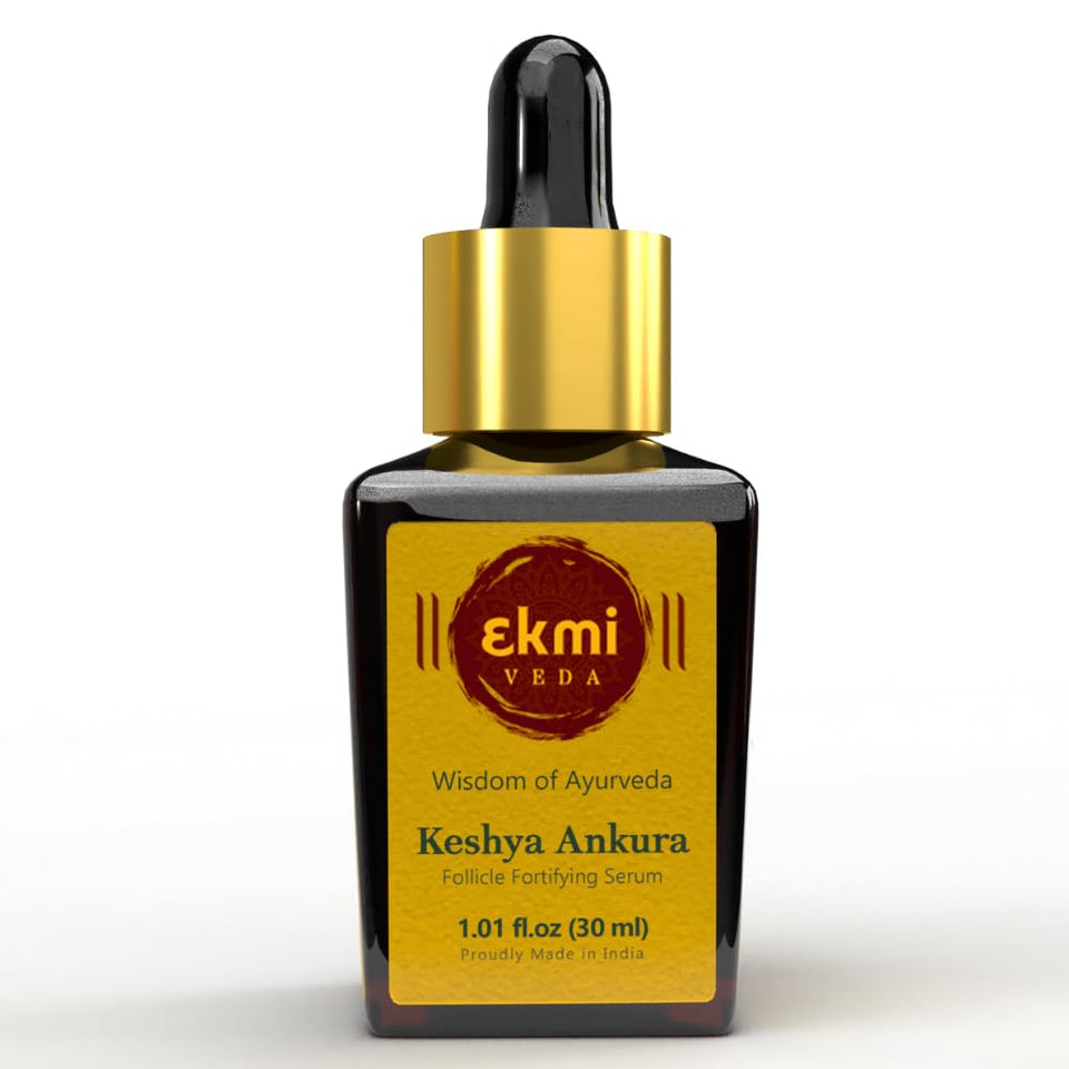 Ekmiveda front packaging showing serum bottle and label for easy identification