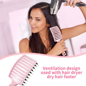 EKONAER curved head angle illustrating scalp-conforming shape for faster coverage