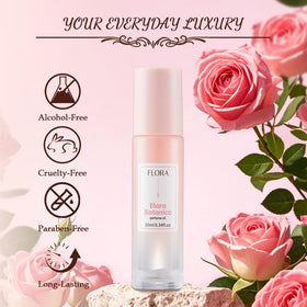 Elara Botanica roll‑on in hand lifestyle shot conveying easy application and confidence boost