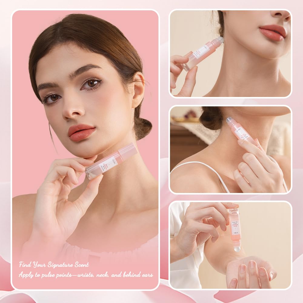 Elara Botanica oil texture on skin demonstrating concentrated formula and extended wear