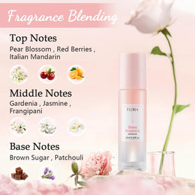 Elara Botanica rollerball closeup showing smooth applicator for precise, no‑mess use