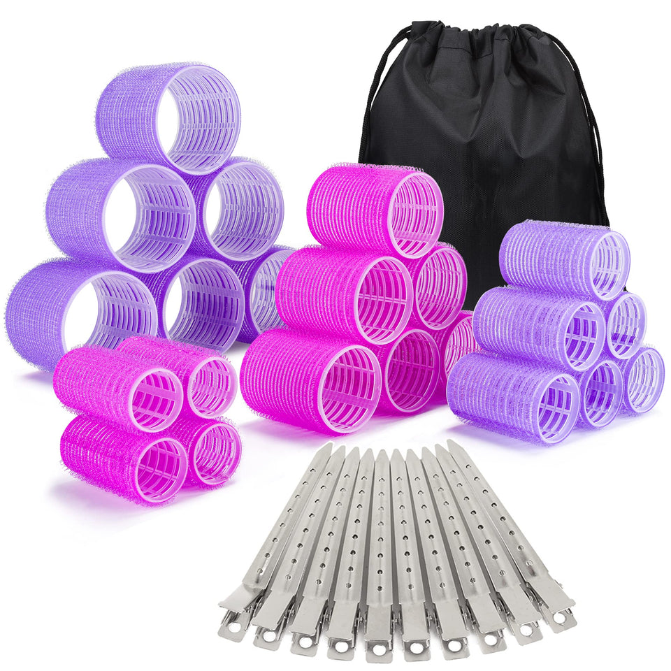 ELASO front view of full 33-piece kit showing rollers and bag, convenient styling