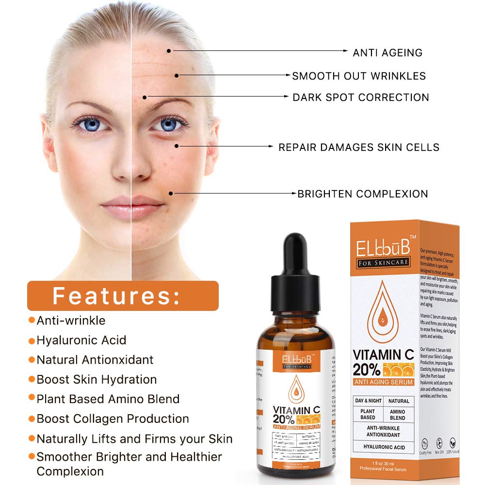 ELBBUB close-up label detailing active ingredients for confident use