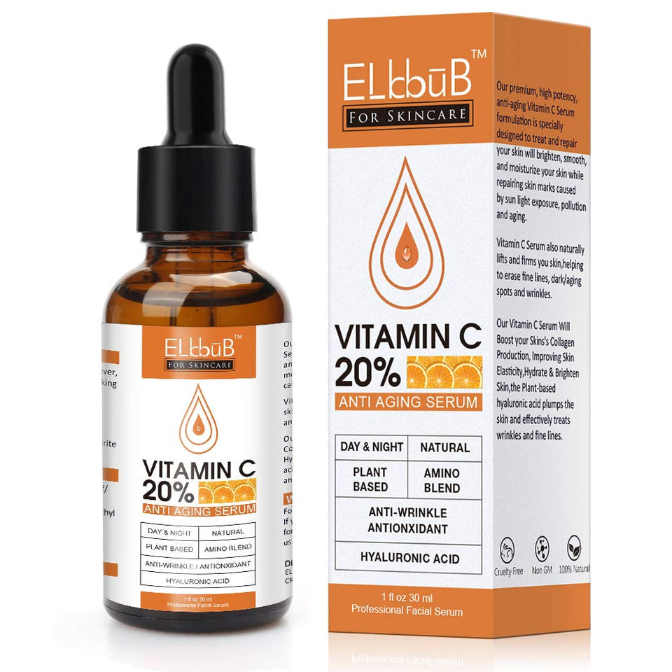 ELBBUB front bottle shot showing sleek packaging and clinical appeal