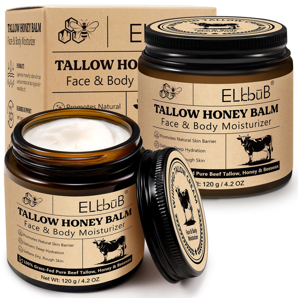 ELBBUB jar front view showing product and clean packaging benefit