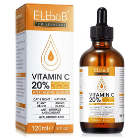 ELBBUB front packaging showing bottle and label, clear brand visibility and size benefit