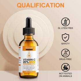 ELBBUB serum application on cheek demonstrating smooth spread and immediate hydration
