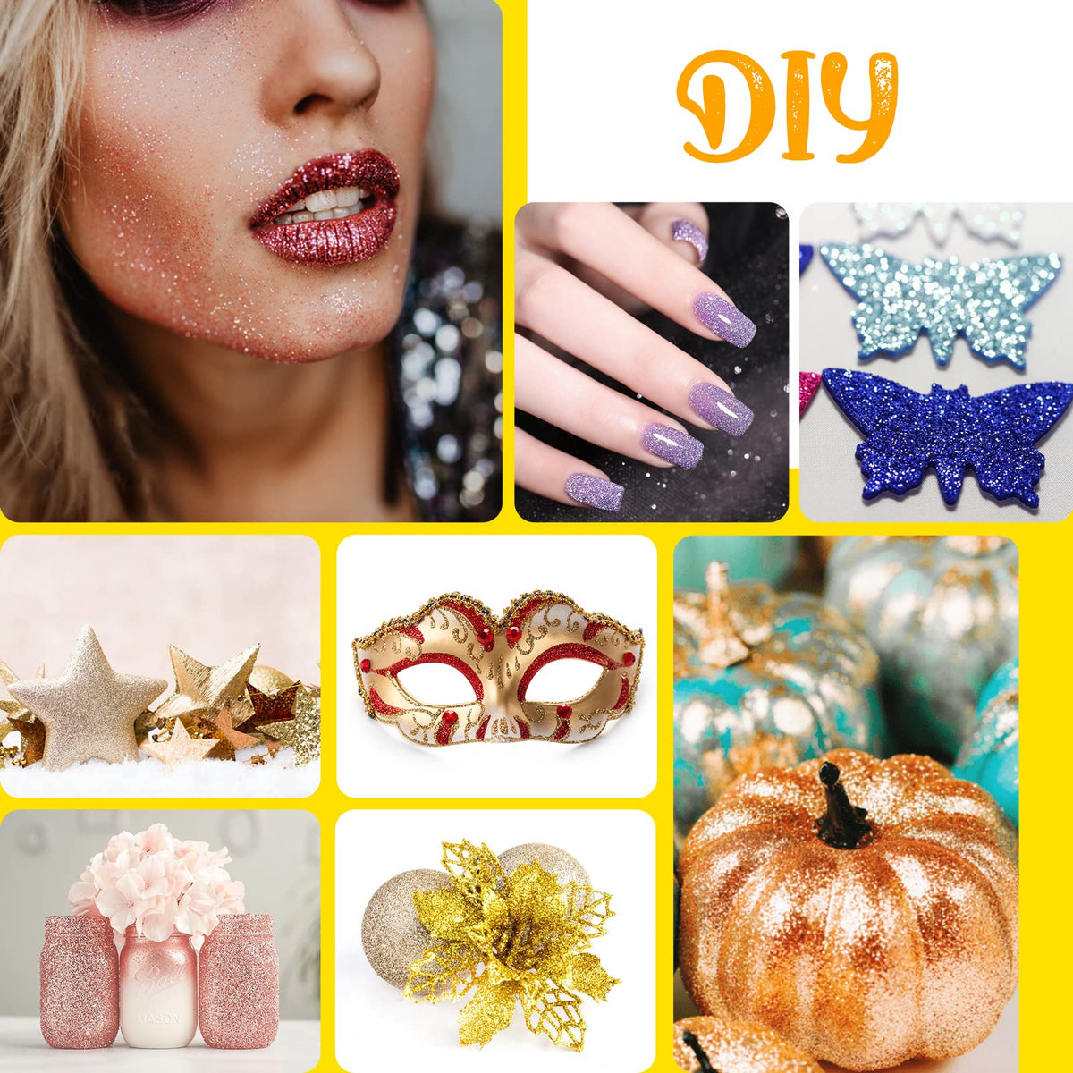 Eleanore's Diary finished arm tattoo showing vivid glitter detail benefit: eye-catching result