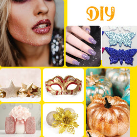 Eleanore's Diary finished arm tattoo showing vivid glitter detail benefit: eye-catching result
