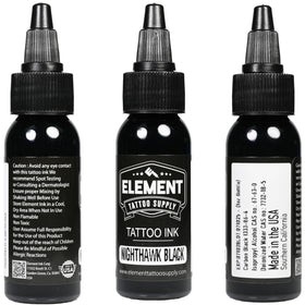Element Nighthawk Black bottle top and cap for secure studio use benefit