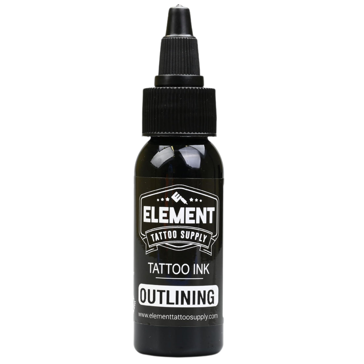 Element Nighthawk Black fine line swatch showing crisp detailed lines