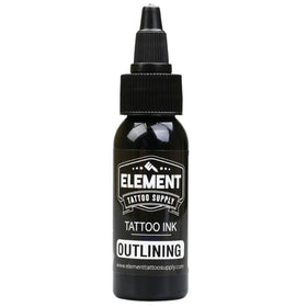 Element Nighthawk Black fine line swatch showing crisp detailed lines