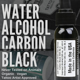 Element Nighthawk Black mixed as graywash demonstrating dilution control
