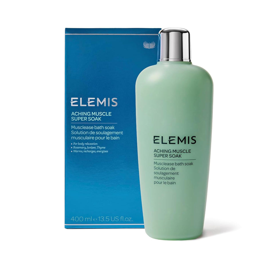 ELEMIS bottle front view showing product and calming benefit