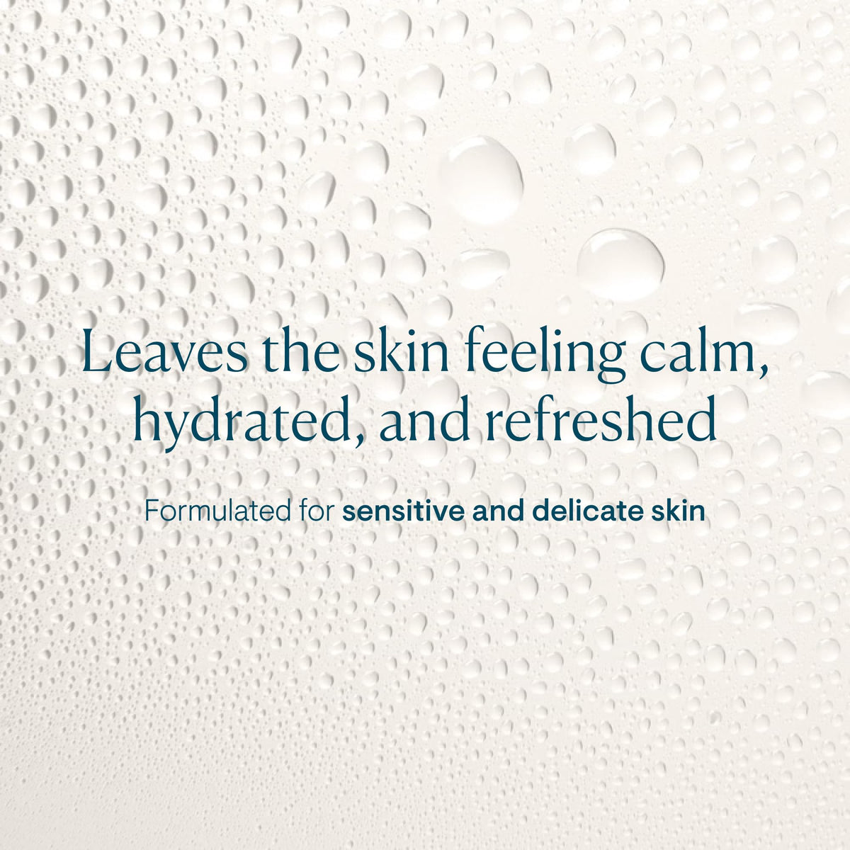 ELEMIS label detail showing ingredients and alcohol-free benefit